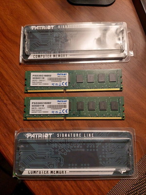 16GB DDR3 RAM Patriot Signature Line σαν καινούργιο 1600 MHz