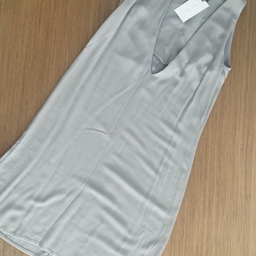 Dress The Line Project gray size S new with deep V neckline