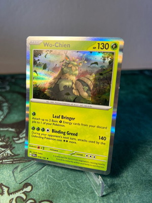 Wo-Chien Holo Pokemon Card used