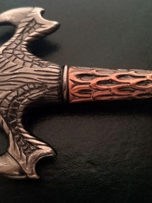 Decorative sword like new, sturdy construction, also a letter opener