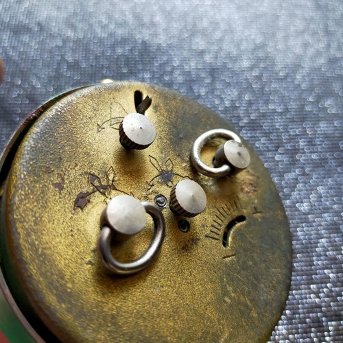 Slava mechanical table clock restored, works