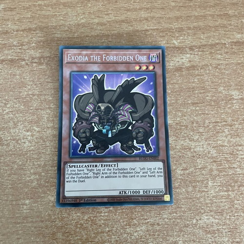 Exodia Secret Rare Yu-Gi-Oh! Card new