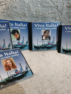 Viva Italia CD used, collectible set of 6 for collection