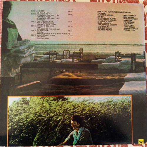 Pink Floyd USA Tour 1987 3LP promotional copy new, rock