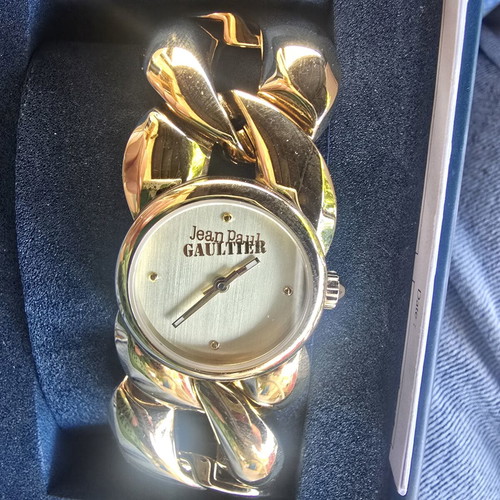 Jean Paul Gaultier watch like new with full box and papers