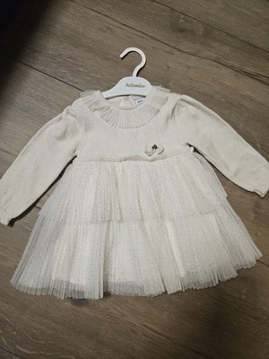 Mayoral winter dress 12m 80cm like new