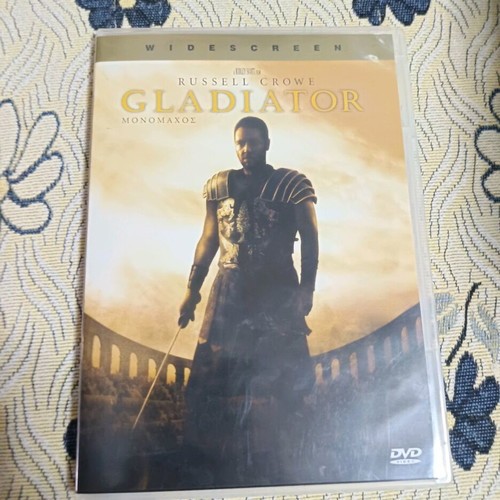 DVD Gladiator used, epic adventure with Russell Crowe