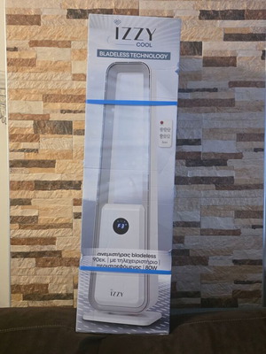 Izzy bladeless tower fan 80W with remote control