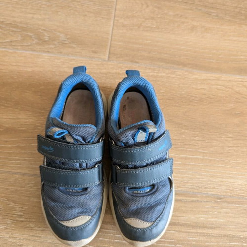Superfit leather and waterproof athletic shoes used size 30 blue
