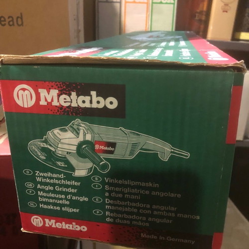 Metabo angle grinder 230mm 2500W new in box