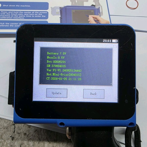 Mini smart inkjet printer DC12 DCODE like new