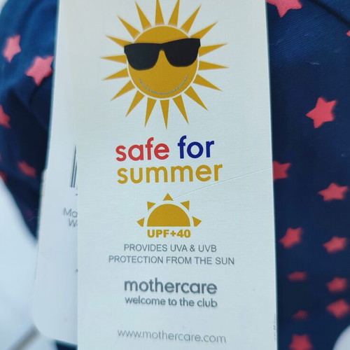 Mothercare Kids Hat new, blue, UPF+40 sun protection