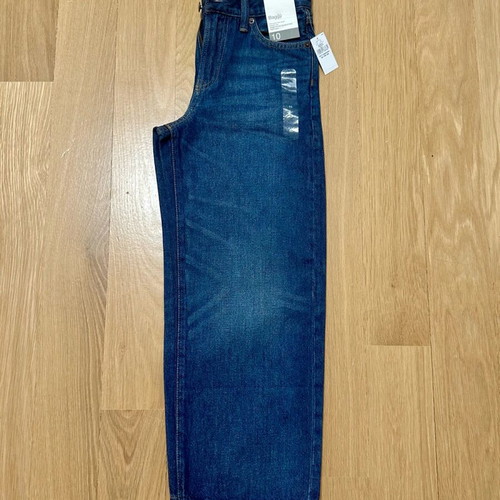 Gap Jean kids baggy pants new, age 10-11, blue