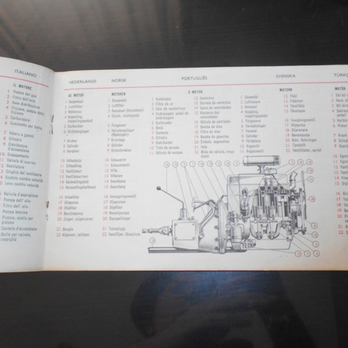 BP Fuel Stations Conversation Guide Used, 32-Page Multilingual Brochure