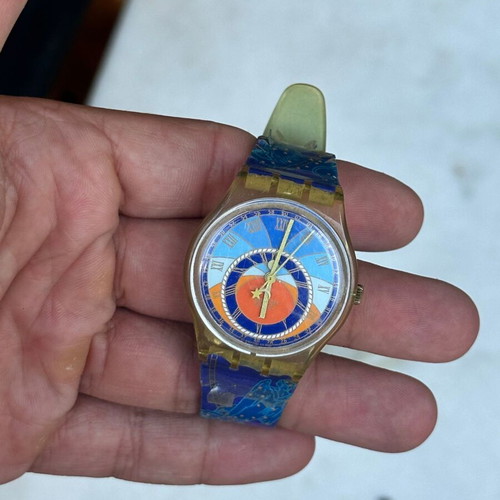 Swatch Azimut GK179 vintage wristwatch 1994, used, unisex