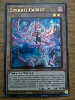 Spright Carrot BLMR Ultra Rare 1st Edition Near Mint