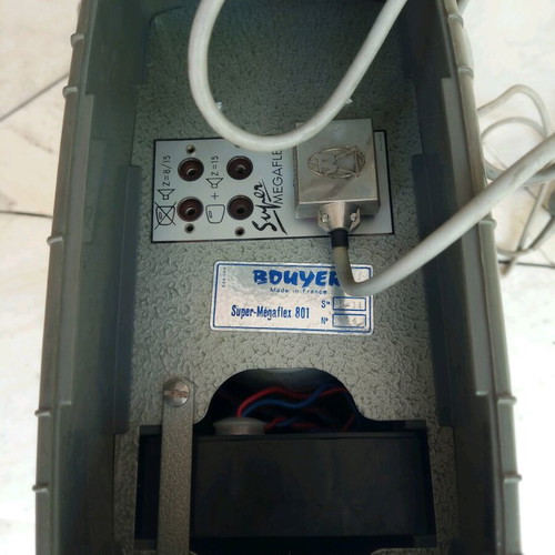 Vintage megaphone used Super Megaflex code 801 from 1962
