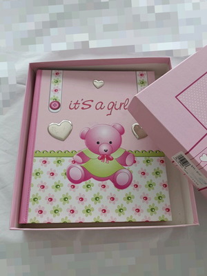 Children's photo album “It’s a Girl” like new by Valenti & Co