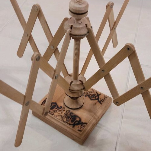 Wooden Yarn Swift like new vintage