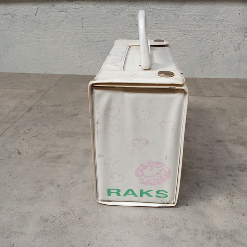 Raks n Roll case for 10 audio tapes used, 1980s