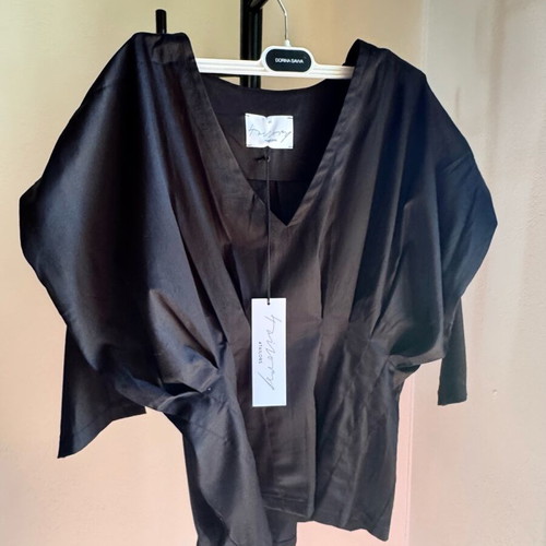 4tailors Poplin blouse new, size 40, black