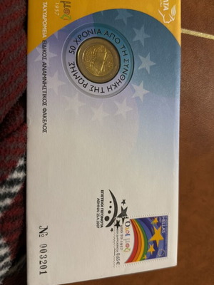 Collectible envelope with coin ELTA new