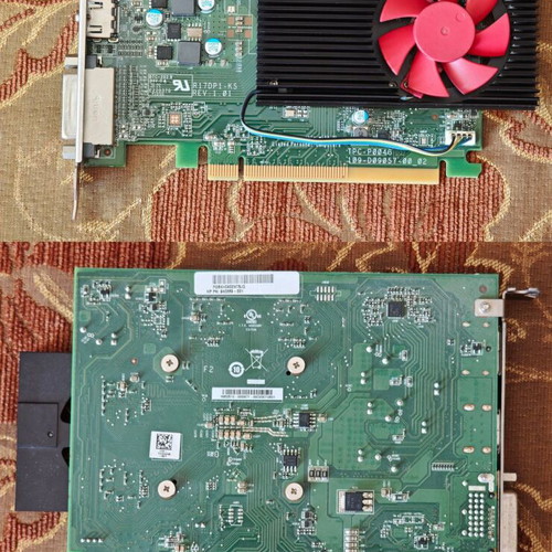 HP RX 550 2GB GDDR5 graphics card