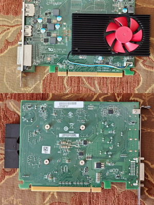 HP RX 550 2GB GDDR5 graphics card