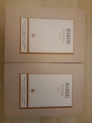 Homer Odyssey two-volume set new, stereotyped Lipsiae reprint Papadimas