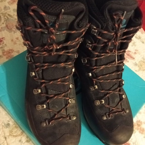 Scarpa Manta Tech GTX hiking boots, blue, size 44.5