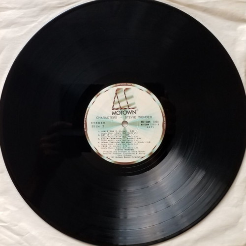 Stevie Wonder Characters vinyl LP album