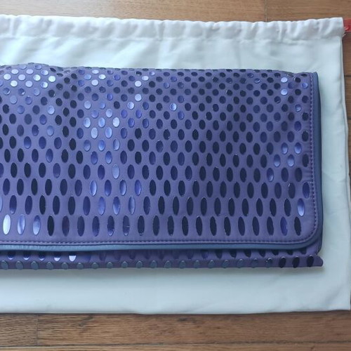 Folli Follie purple shoulder bag like new, envelope with magnetic clasp