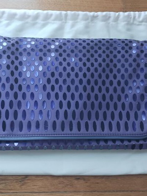 Folli Follie purple shoulder bag like new, envelope with magnetic clasp