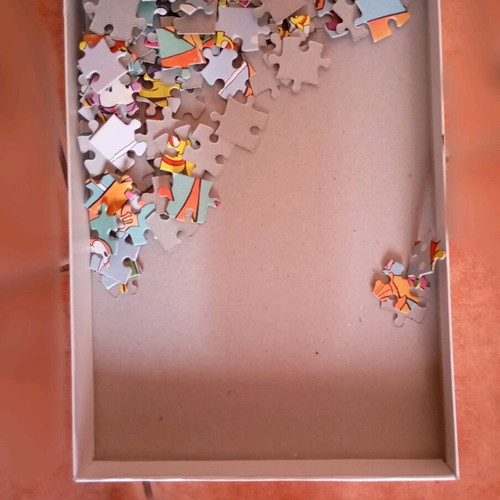 Puzzle from 1988 used in very good condition
