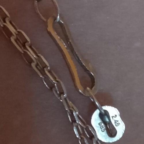 Gold Chain 585 like new, 62 cm, broken with repair option