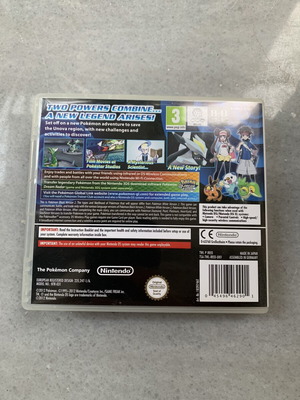 Pokemon Black Version 2 Nintendo DS game used, authentic
