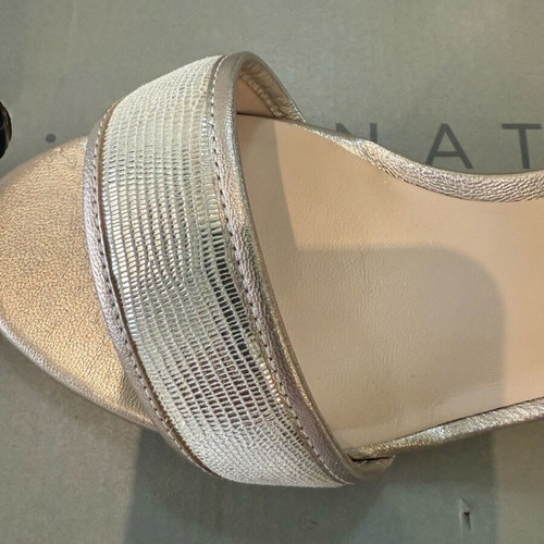 Clark’s sandals new silver-gold with soft sole