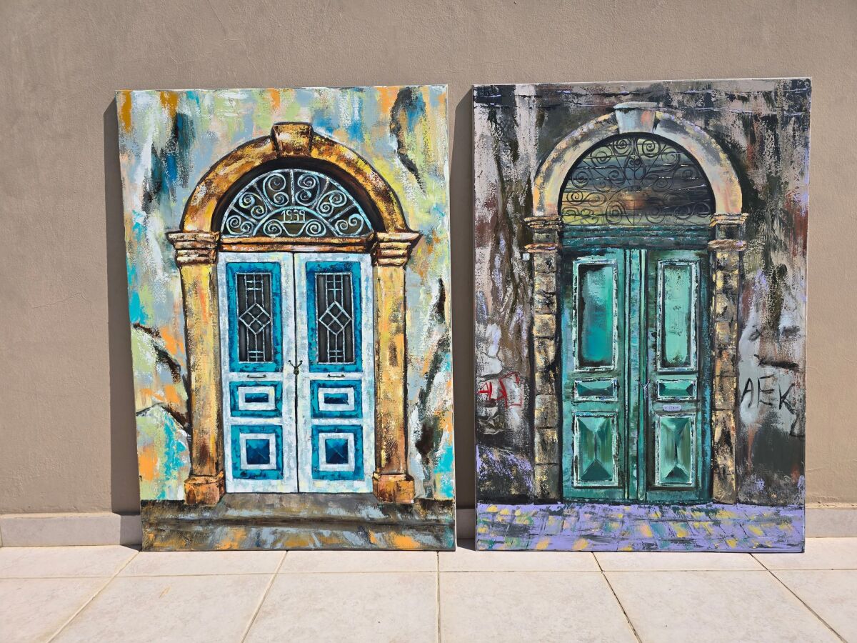 Painting Old Traditional Cyprus Door… - € 380,00 - Vendora.cy
