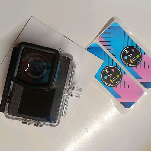Egoboo X Maui And Sons Action Camera new 4K Ultra HD with waterproof case