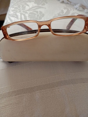 Dolce & Gabbana Glasses like new, presbyopia lenses removable, brown beige
