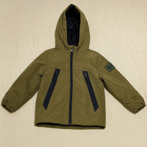 Windproof waterproof jacket for boys 5-6 years, 116 cm