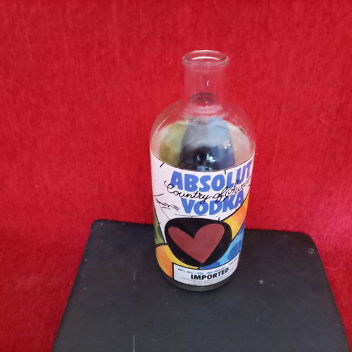 Antique Vodka Absolut bottle Sweden 700 ml used, collectible and rare