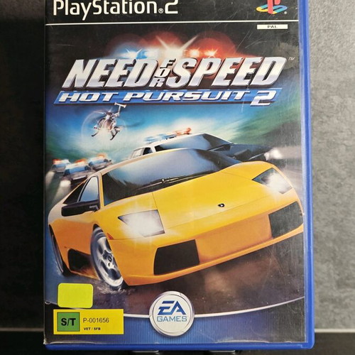 Need for Speed Hot Pursuit 2 PS2 used racing game