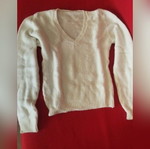 Pullover size S white like new