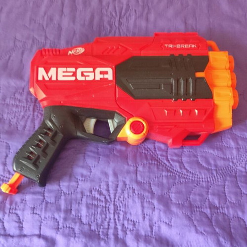 Nerf toy guns, set of 4