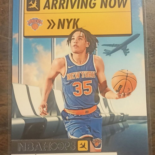 Panini NBA Hoops 24-25 new Pacome Dadiet No 15 New York Knicks