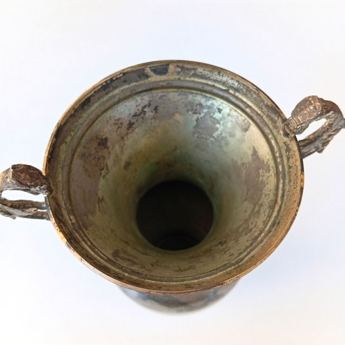 Silver amphora used, needs cleaning