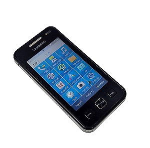Samsung C6712 Star II DUOS Dual-Sim Μαύρο Κινητό Τηλέφωνο (Unlocked) Τηλέφωνο Αφής