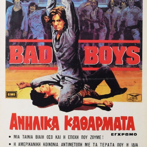 Bad Boys Sean Penn original movie poster 1983 used