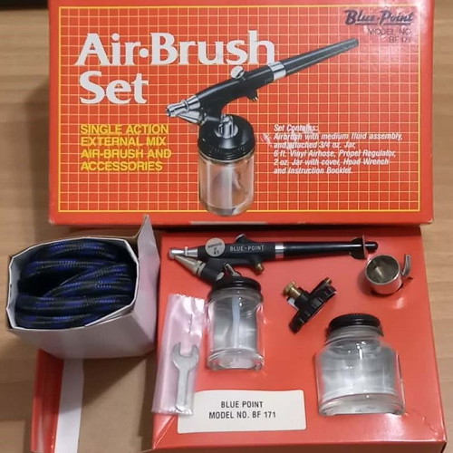 Blue Point Air Brush Set Model BF 171 new